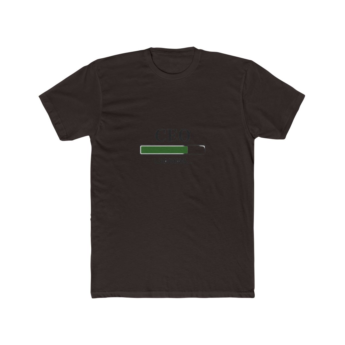 CEO Loading Progress Bar Funny T Shirt - Entrepreneur Hustle Gift - alternate angle 2, merchandise
