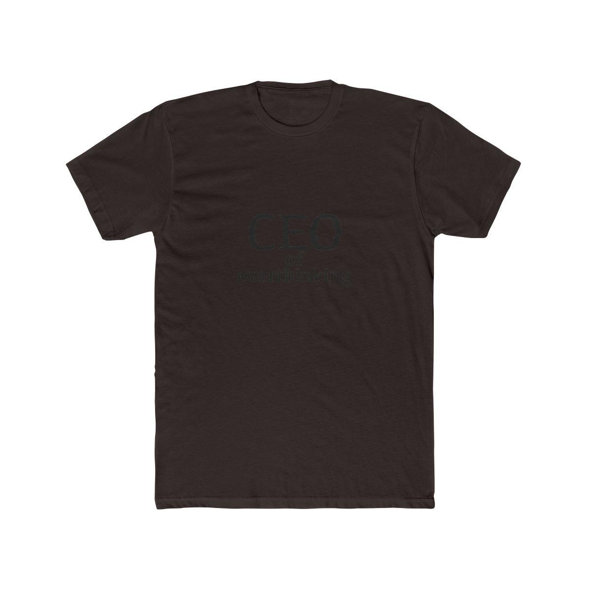CEO of Overthinking Funny Graphic T Shirt - alternate angle 2, merchandise