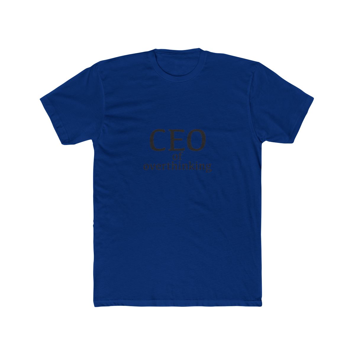 CEO of Overthinking Funny Graphic T Shirt - alternate angle 4, merchandise