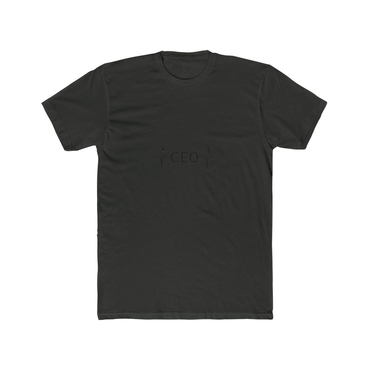 CEO Heart Rate EKG T Shirt - Funny Business Entrepreneur Gift - alternate angle 5, merchandise